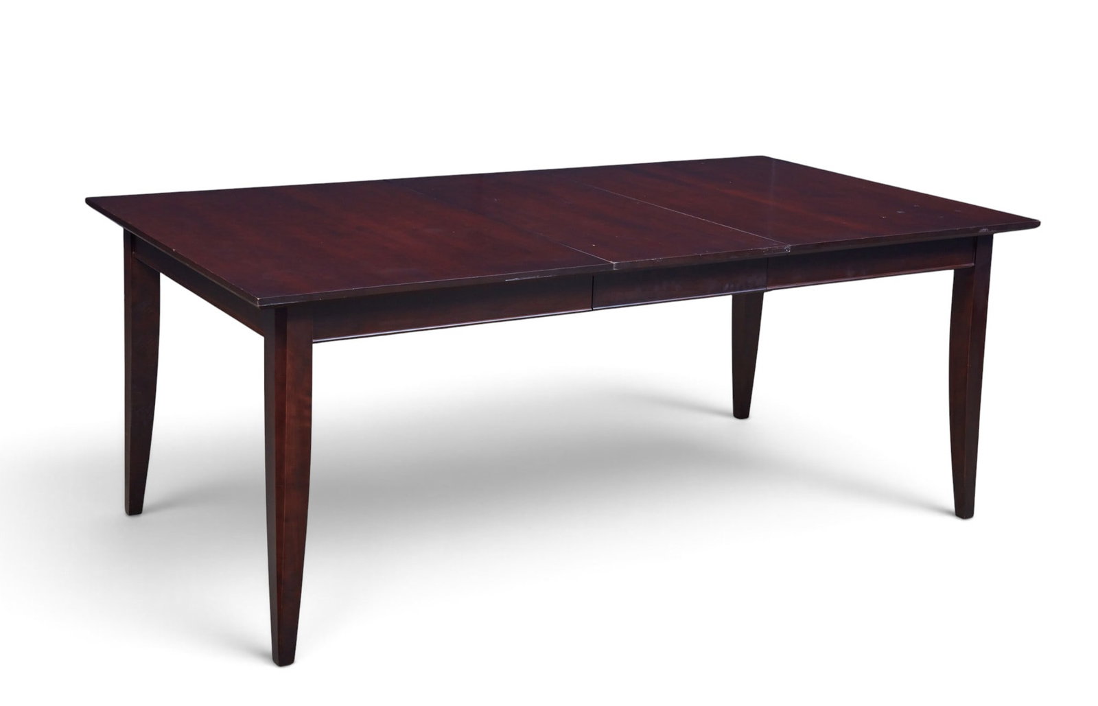 A dining room table with one leaf - 5