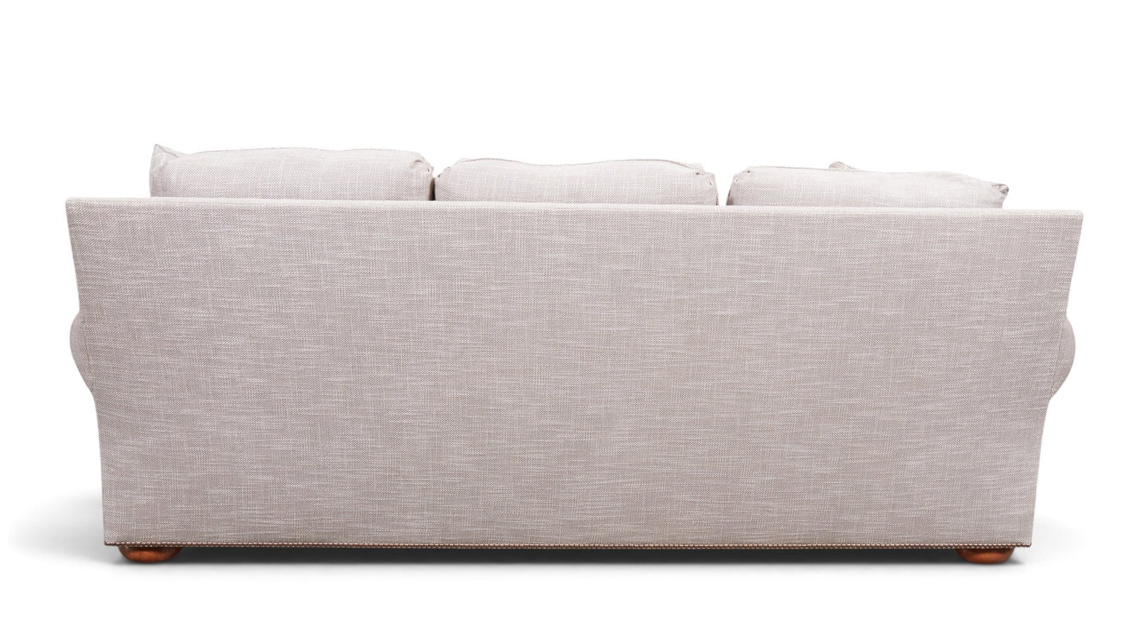 A grey upholstered sofa - 6