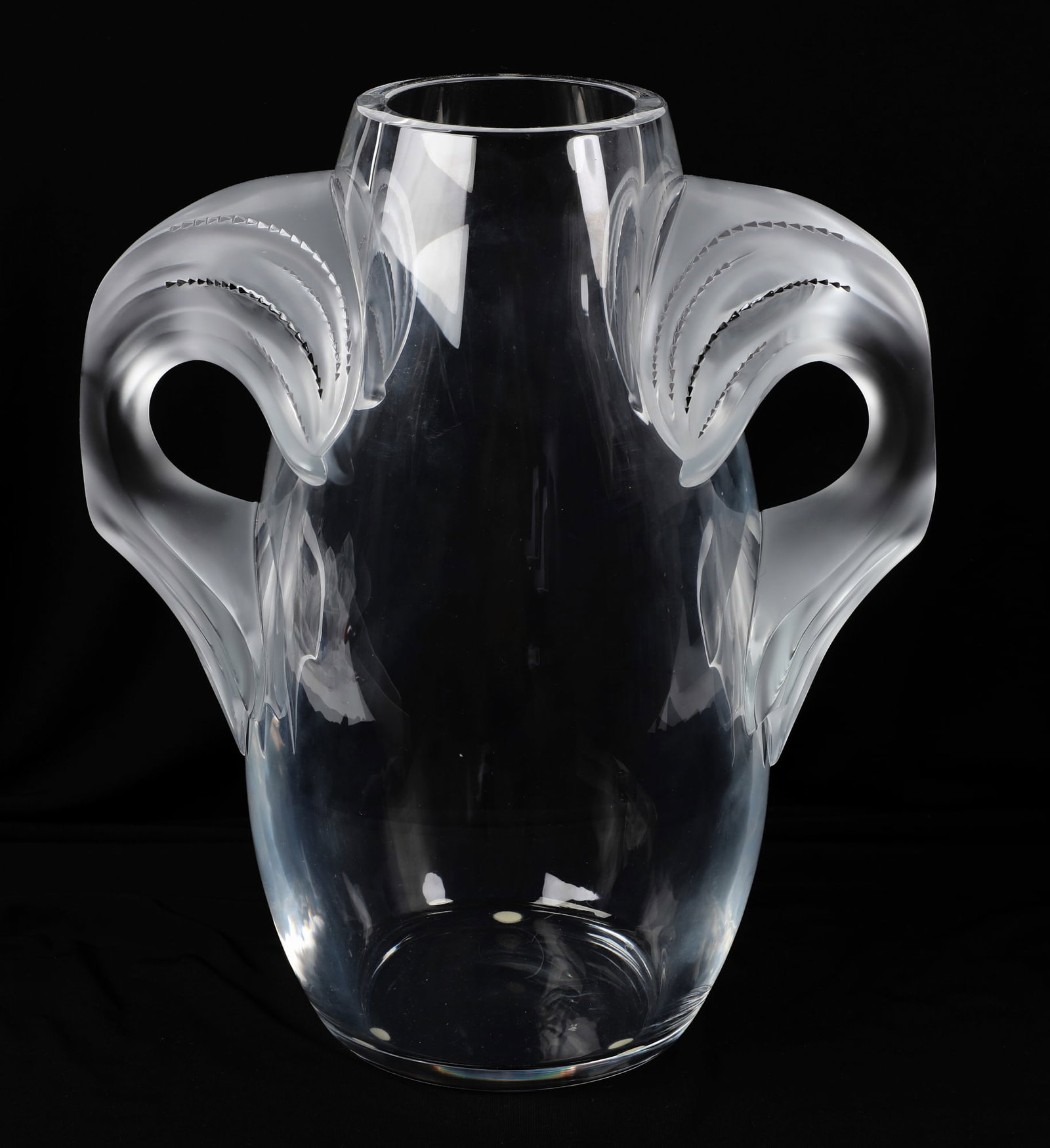 A Lalique limited edition vase, edition 31/99: A Lalique limited edition vase edition 31/99 in original fitted box height 11 x width 9 1/2 in. (27.9 x 24.1 cm.)