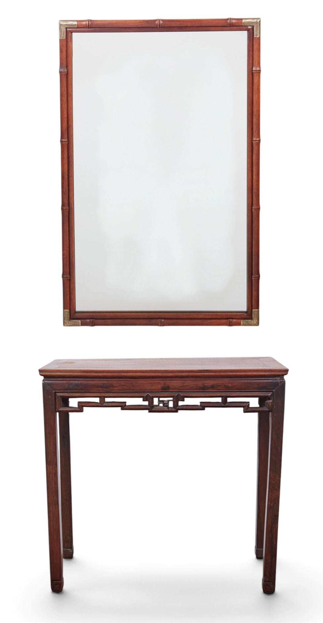A Chinese console together with an Asian design wall mirror (1 of 8)