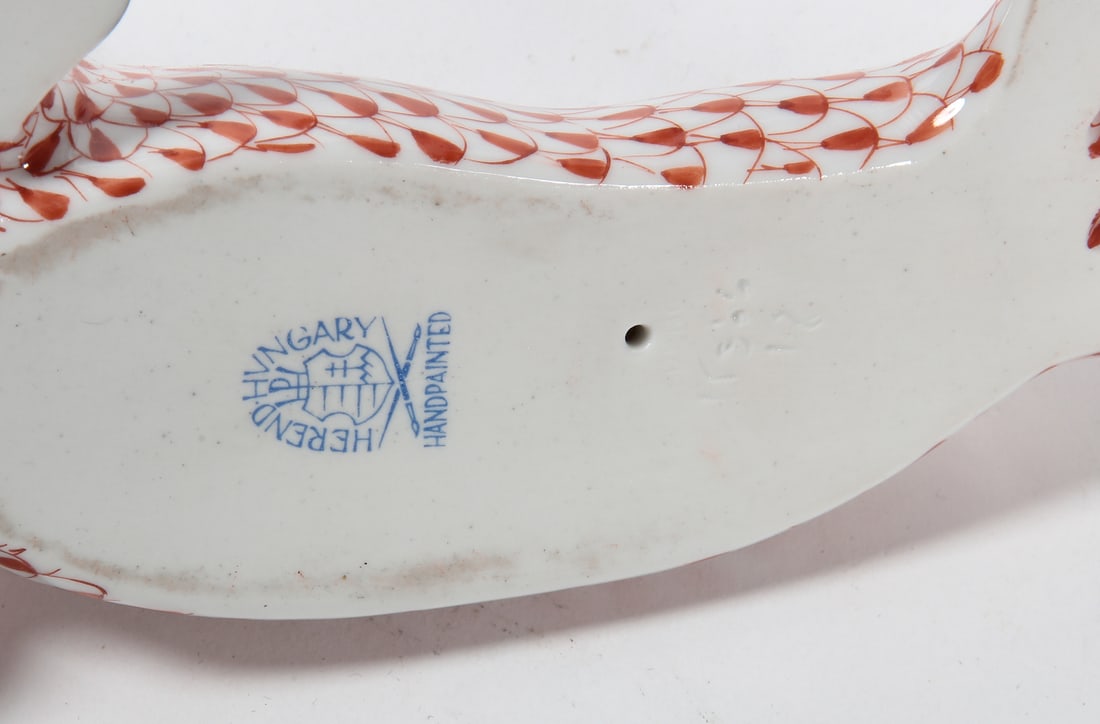 Five Herend porcelain animals - 3