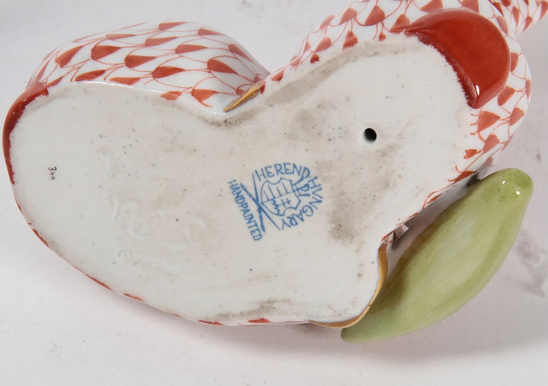 Five Herend porcelain animals - 4