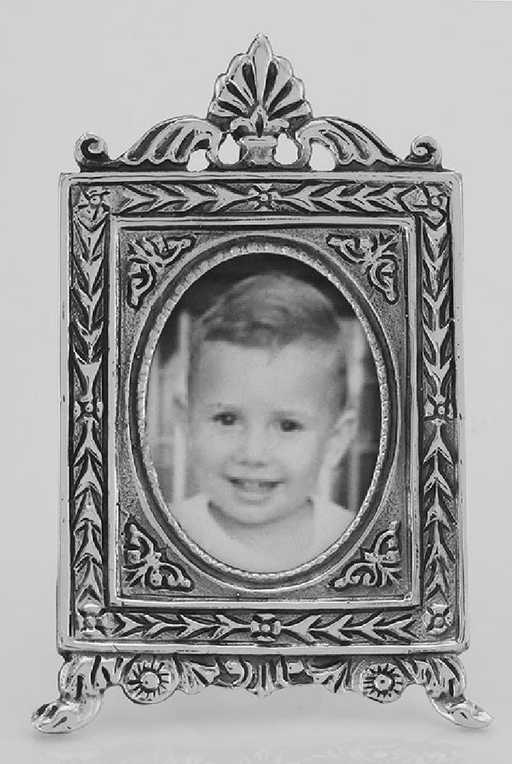 Vintage Neoclassical Style Mini Picture Frame In Fine S
