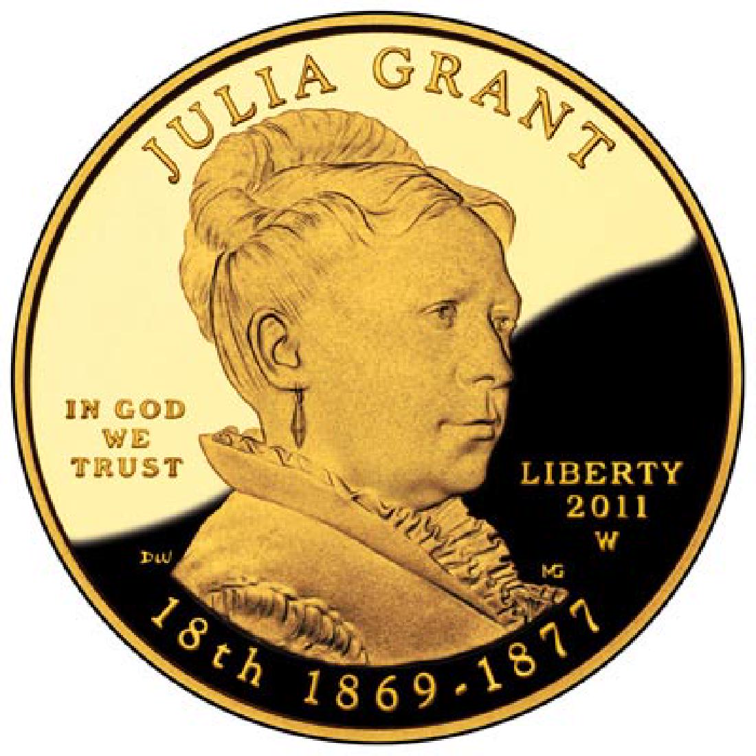 First Spouse 2011 Julia Grant Proof: First Spouse 2011 Julia Grant Proof **|**|** First Spouse 2011 Julia Grant Proof #1AC51369