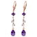 3.97 CTW 14K Solid Rose Gold Chandelier Earrings Natura