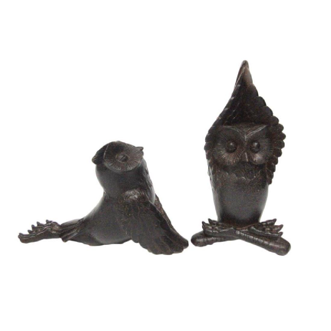 YOGA OWLS SET OF 2: YOGA OWLS SET OF 2 **|**|** YOGA OWLS SET OF 2 : 3 7/8in. x 3 1/2in. x 7 1/4in. #1AC76803