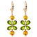 5.32 CTW 14K Solid Gold Chandelier Earrings Peridot Cit