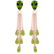 15.5 Carat 14K Solid Rose Gold Chandelier Earrings Brio
