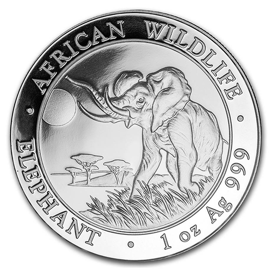 Somalia 1 oz Silver Elephant 2016: Somalia 1 oz Silver Elephant 2016 **|**|** Somalia 1 oz Silver Elephant 2016 #1AC81458