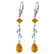 3.97 Carat 14K Solid White Gold Chandelier Earrings Dia
