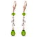 3.97 Carat 14K Solid Rose Gold Chandelier Earrings Diam