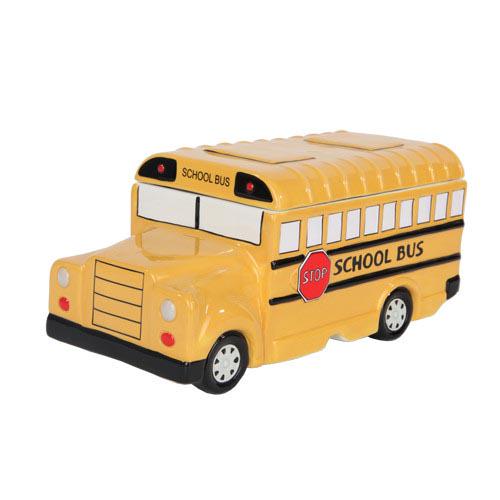 SCHOOL BUS COOKIE JAR: SCHOOL BUS COOKIE JAR **|**|** SCHOOL BUS COOKIE JAR #1AC46896