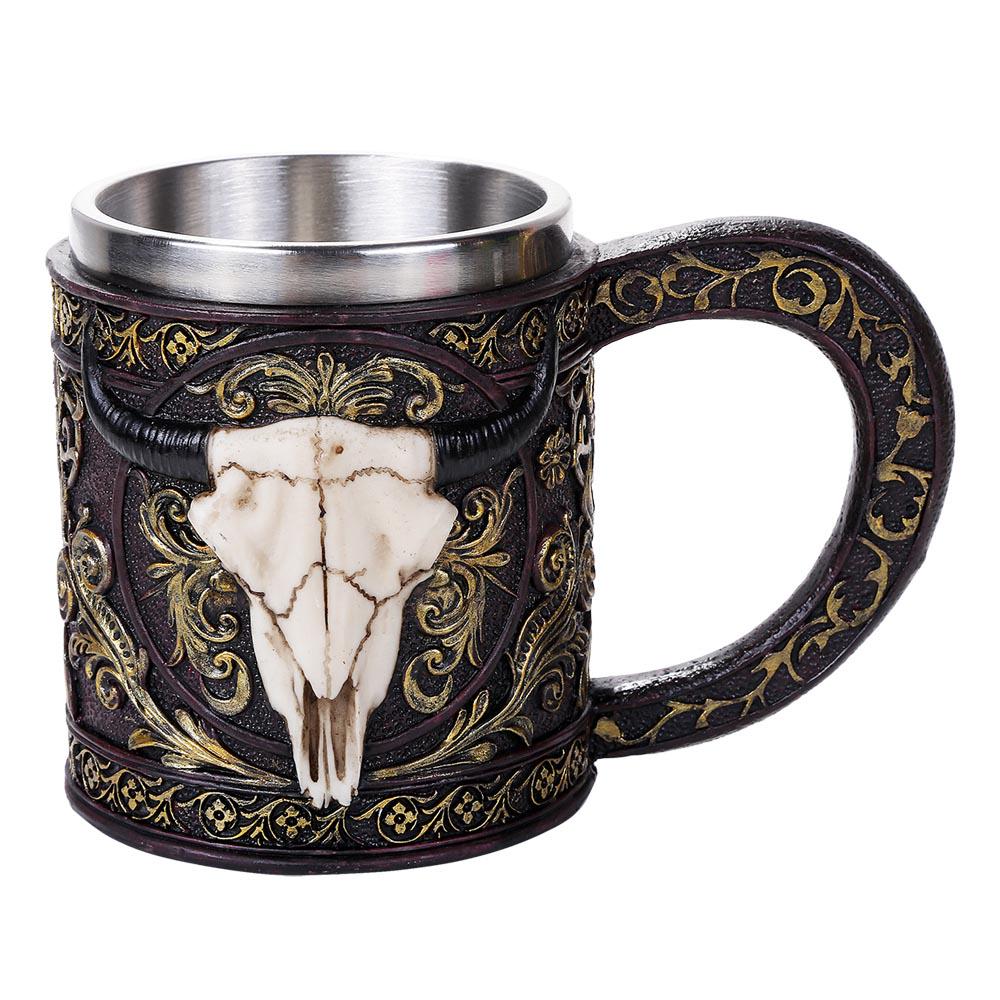 BULL SKULL MUG: BULL SKULL MUG **|**|** BULL SKULL MUG #1AC57709