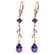 3.97 CTW 14K Solid Rose Gold Chandelier Earrings Natura