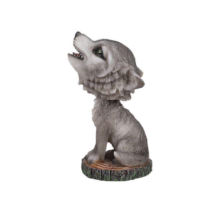 WOLF BOBBLE HEAD: WOLF BOBBLE HEAD **|**|** WOLF BOBBLE HEAD #1AC67176