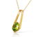 1.45 Carat 14K Solid Gold London Nights Peridot Necklac - 2