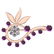 Certified 1.00 Ctw Green Amethyst And Diamond VS/SI1 An