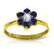 0.5 CTW 14K Solid Gold Cant Dictate Love Sapphire Diam