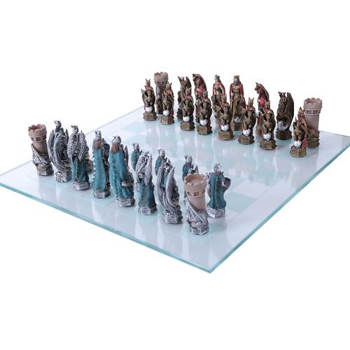 KING ARTHUR CHESS SET: KING ARTHUR CHESS SET **|**|** KING ARTHUR CHESS SET #1AC86602