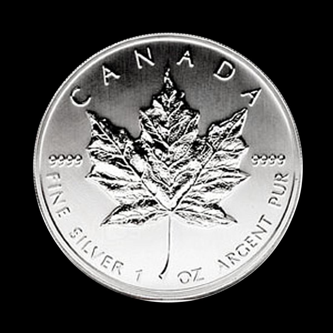 1999 Silver Maple Leaf 1 oz Uncirculated: 1999 Silver Maple Leaf 1 oz Uncirculated -- 1999 Silver Maple Leaf 1 oz Uncirculated #1AC85429