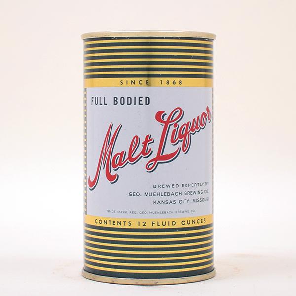 Malt Liquor Muehlebach Flat Top MINTY 94-18 (1 of 6)