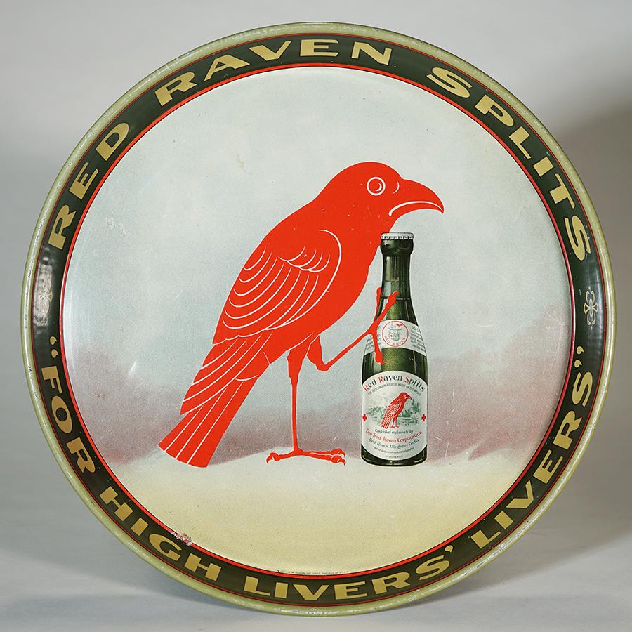 Red Raven Splits For High Livers Water Advertising Tray (1 of 2)