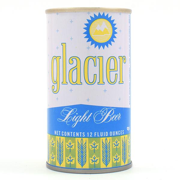 Glacier Beer Pull Tab YELLOW 68-37: Reference: USBC 68-37 Brewery: Maier Brewing Co., Los Angeles, California Manufacturer/Plant: