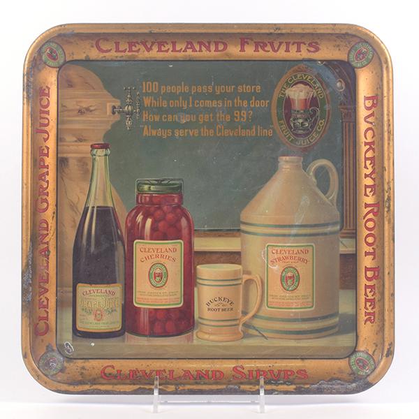 Cleveland Fruit Juice Co Pre Prohibition Era Serving Tray (1 of 2)
