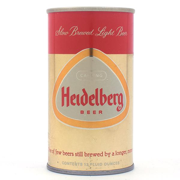 Heidelberg Beer Pull Tab 75-11: Reference: USBC 75-11 Brewery: Carling Brewing Co., Tacoma, Washington Manufacturer/Plant: