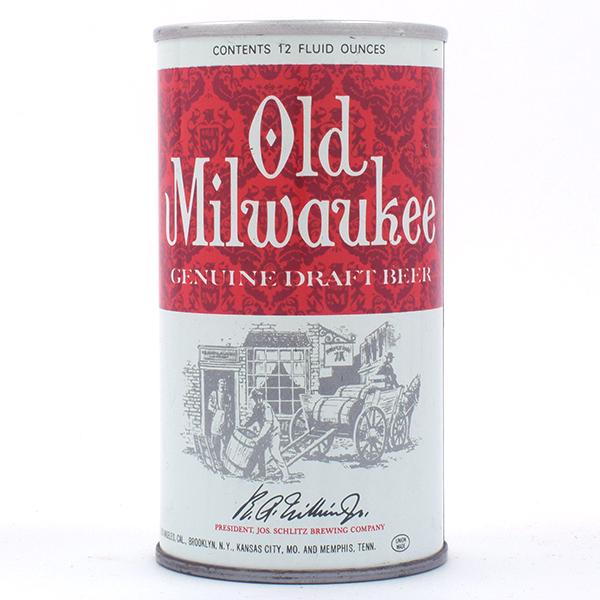 Old Milwaukee Draft Test Pull Tab 237-22: Reference: USBC 237-22 Brewery: Jos. Schlitz Brewing Co., Longview, Texas Manufacturer/Plant: