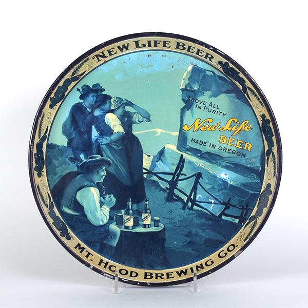Mt Hood Oregon Pre-Prohibition Serving Tray TOUGH (1 of 2)
