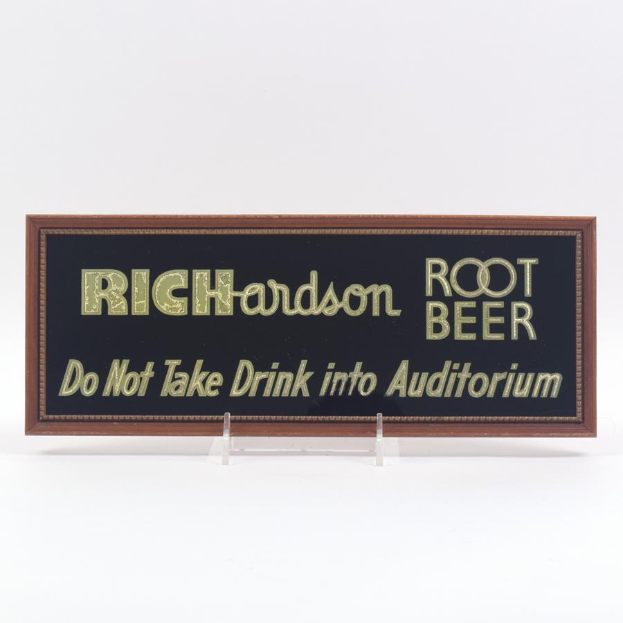Richardson Root Beer 1930s ROG Concession Sign (1 of 6)
