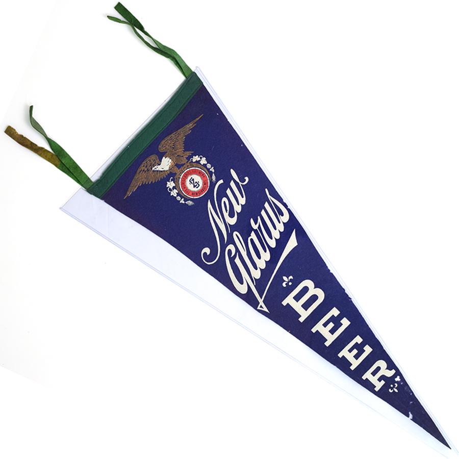 New Glarus Beer Pre-Pro Full-Sized Felt Pennant Wisconsin (1 of 4)