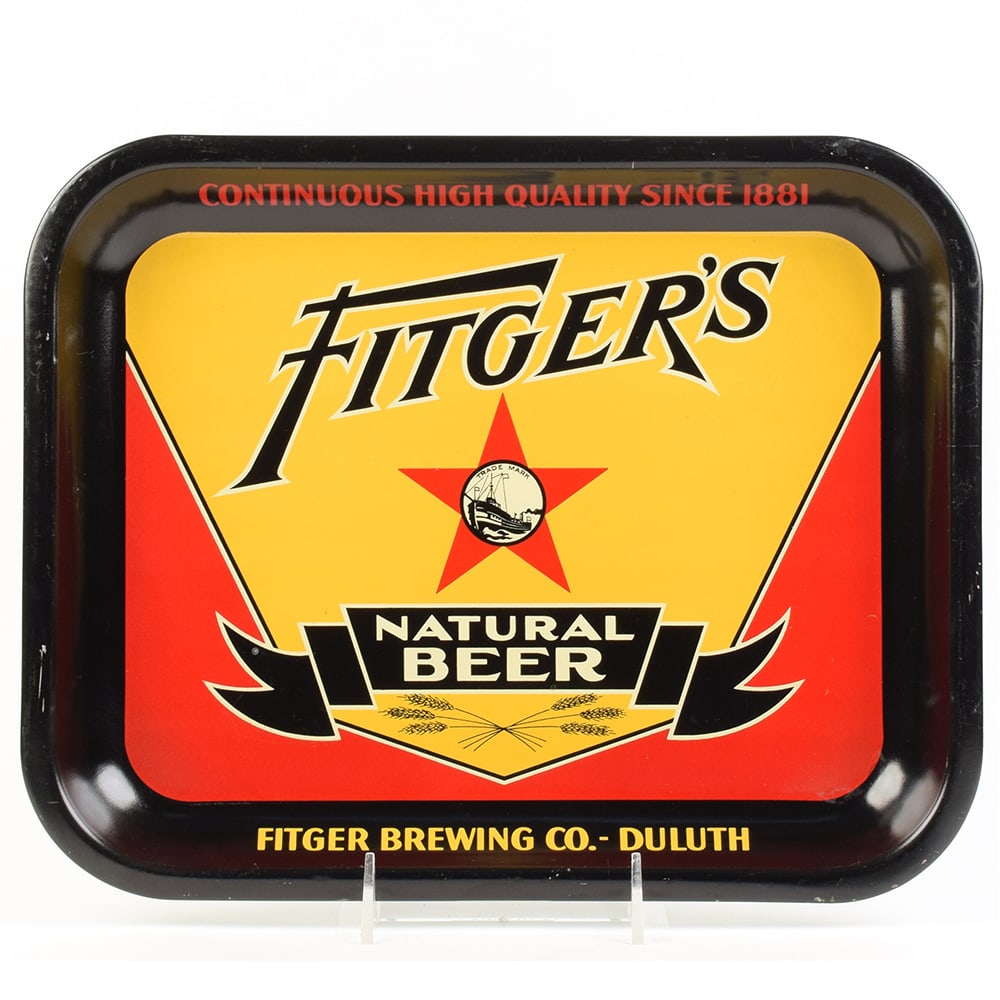 Fitgers Beer 1930s Serving Tray (1 of 2)