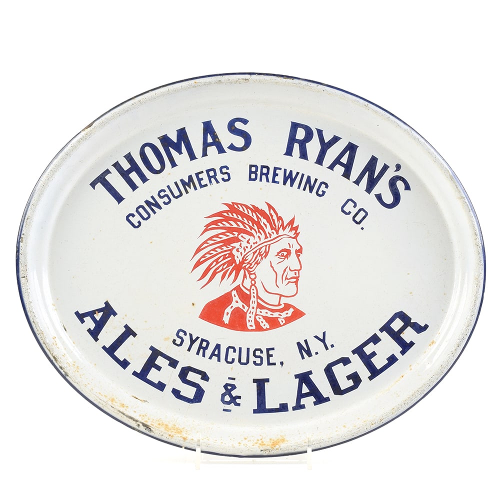 Thomas Ryan's Consumers Brewing Co Pre-Pro Porcelain Serving Tray (1 of 2)