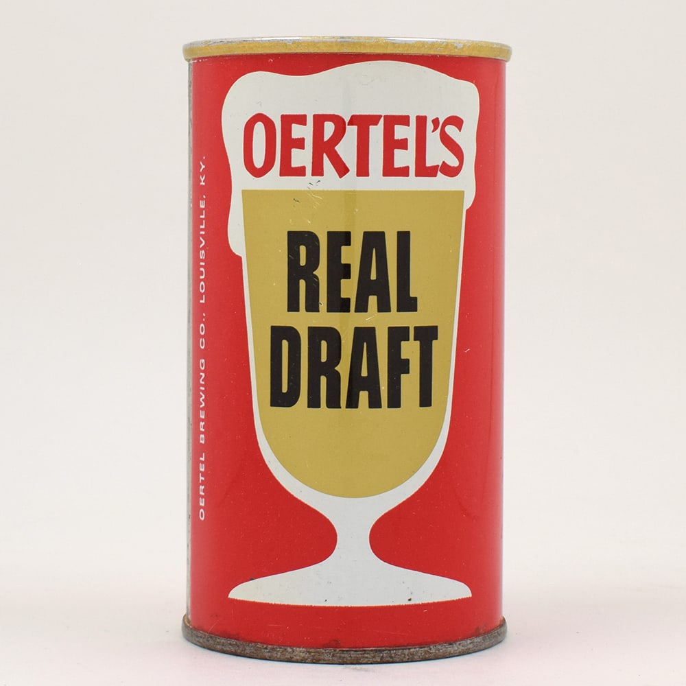 Oertels Draft Beer Pull Tab 99-6: Reference: USBC 99-6 Brewery: Oertel Brewing Co., Louisville, Kentucky Manufacturer/Plant: