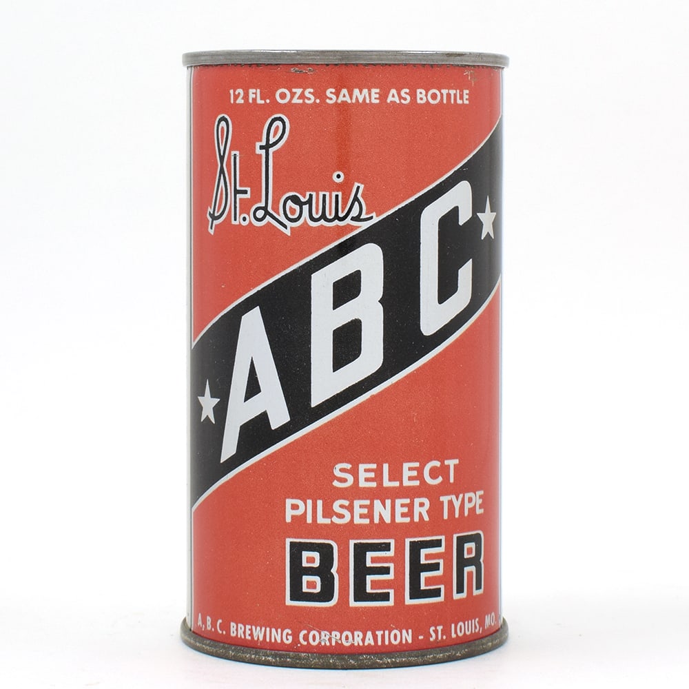 ABC Beer Instructional Flat Top NARROW LETTERS 28-8 USBCOI 4