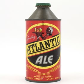 Atlantic Ale Cone Top NON-IRTP EXCELLENT 150-24