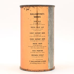 Ballantines Ale Flat Top BREWS UNLISTED L33-23