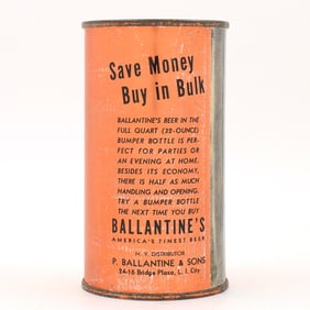 Ballantines Beer Flat Top BUY IN BULK 33-29