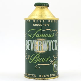 Beverwyck Beer Cone Top HIGH PROFILE OUTSTANDING UNLISTED