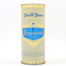 Burgermeister Draft Beer Pull Tab BURGERMEISTER 144-29