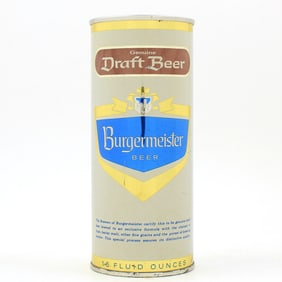 Burgermeister Draft Beer Pull Tab LOS ANGELES 144-16