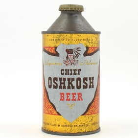 Chief Oshkosh Beer Cone Top 157-19