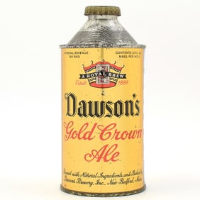 Dawsons Gold Crown Ale Cone Top SWEET 158-32