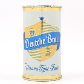 Deutsche Brau Beer Flat Top SCARCE THIS CLEAN 53-29