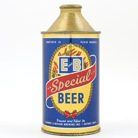 E and B Special Beer Cone Top 160-15