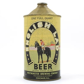 English Lad Beer Quart Cone Top PRIMA SUCCESSORS 208-3