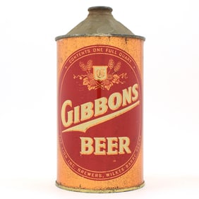 Gibbons Beer Quart Cone Top IRTP 210-3