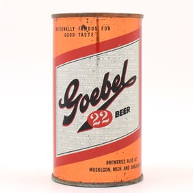Goebel Beer Flat Top PACIFIC CAN 71-2